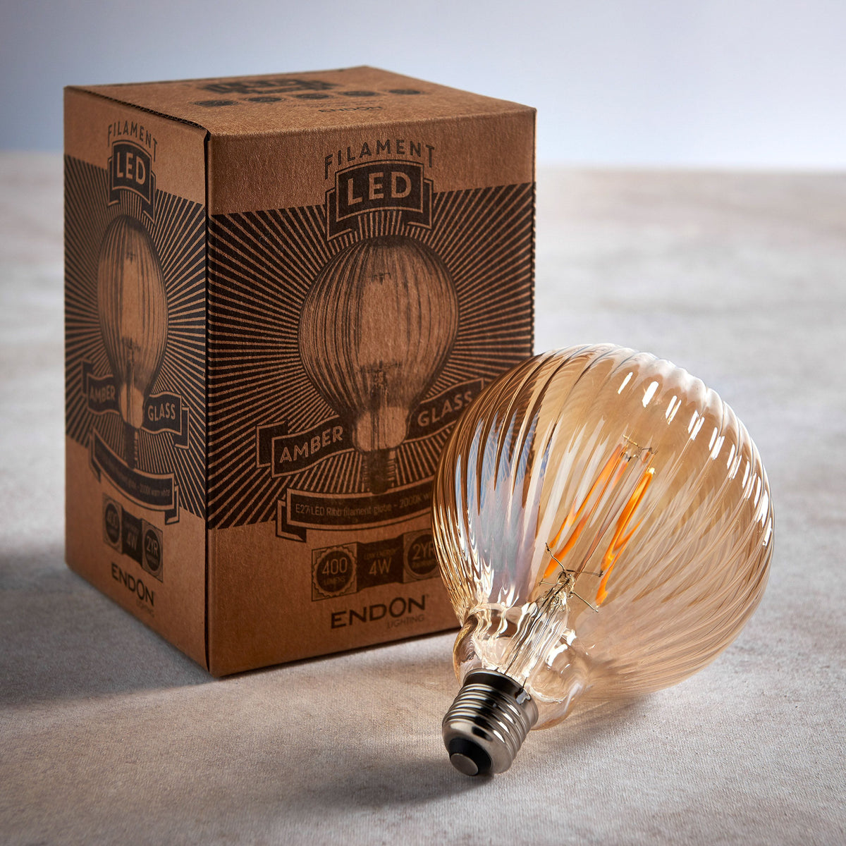Forder Bulb Amber Glass | OUTLET.