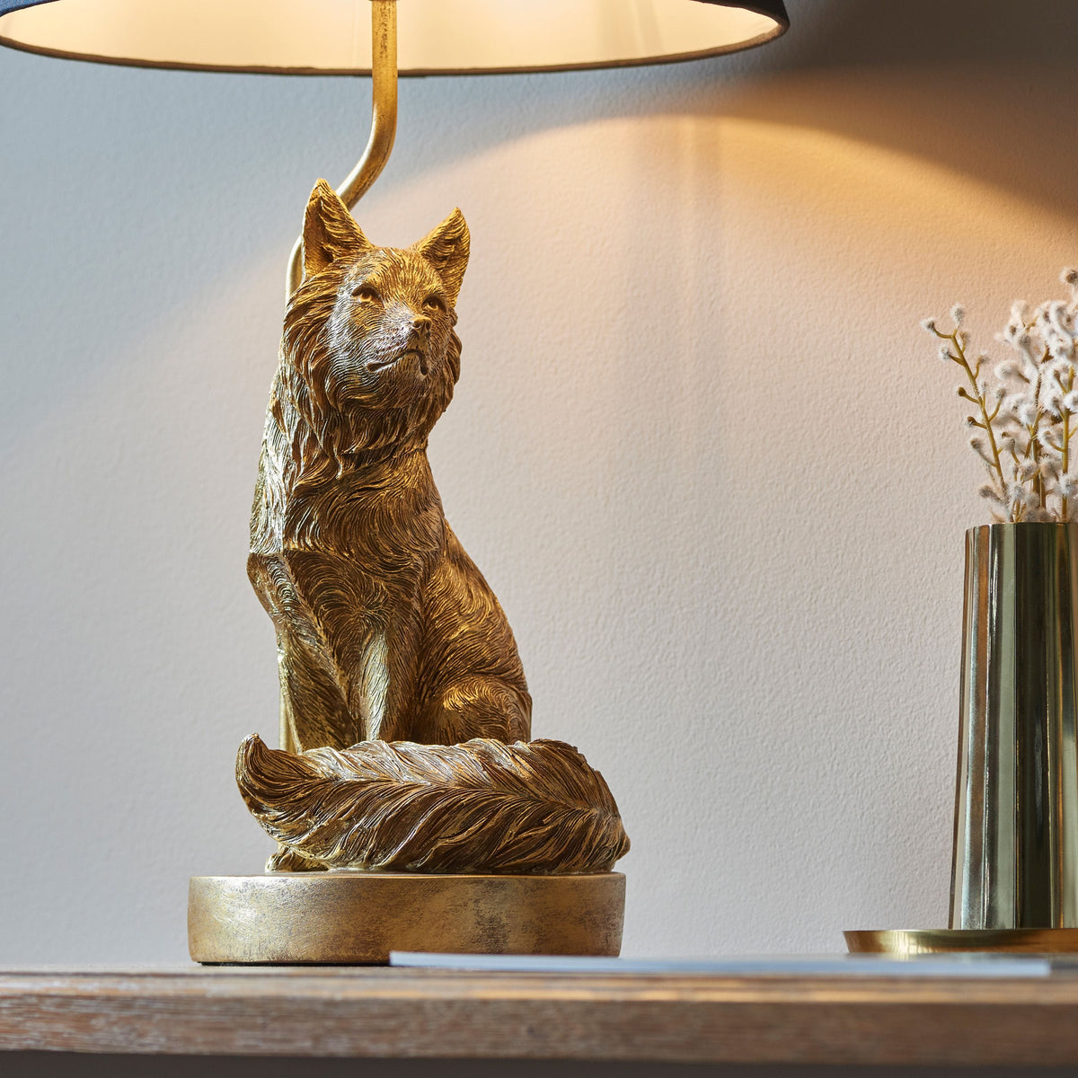Fox 1 Table Lamp Gold.