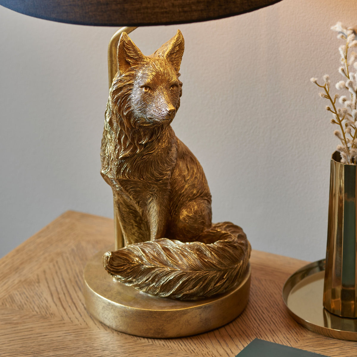 Fox 1 Table Lamp Gold.