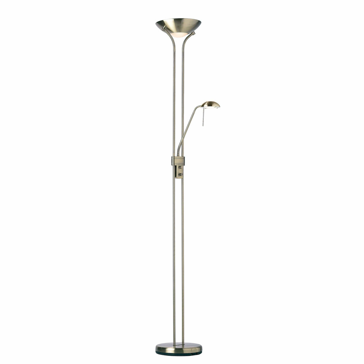 Frieze Floor Lamp Antique Brass.