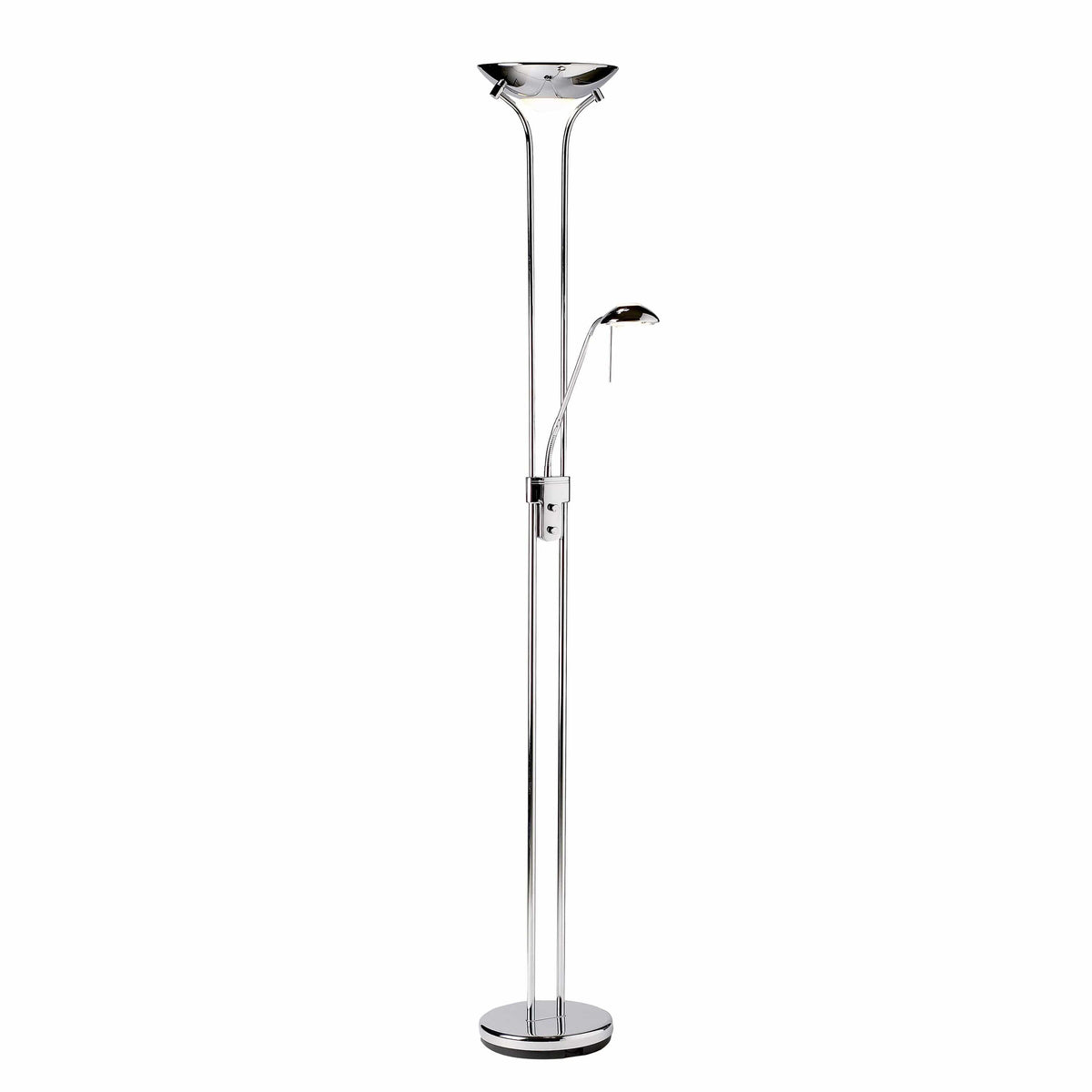 Frieze Floor Lamp Chrome.