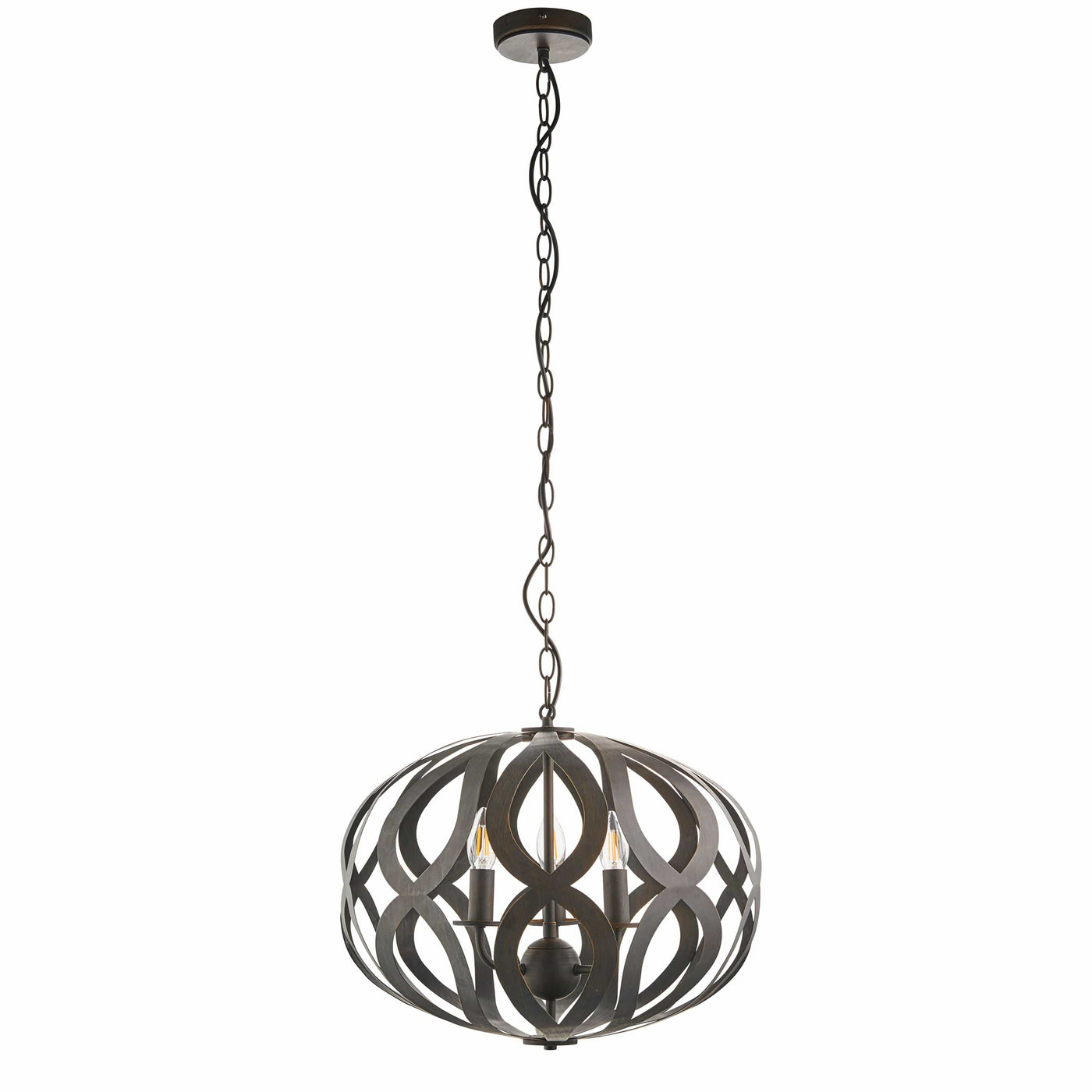 Bodhi Lighting Grasmere 3 Pendant Light House of Isabella UK