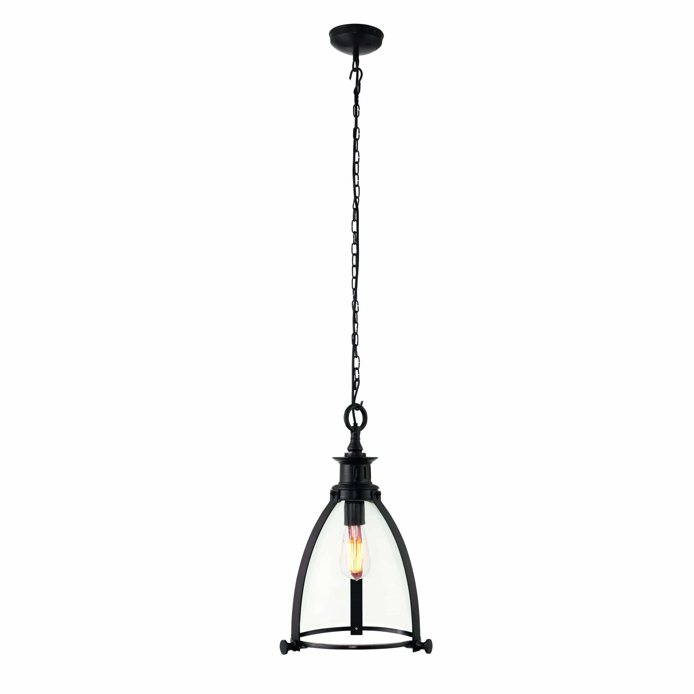 Bodhi Lighting Gunnislake Pendant Light Polished Nickel Large | OUTLET House of Isabella UK