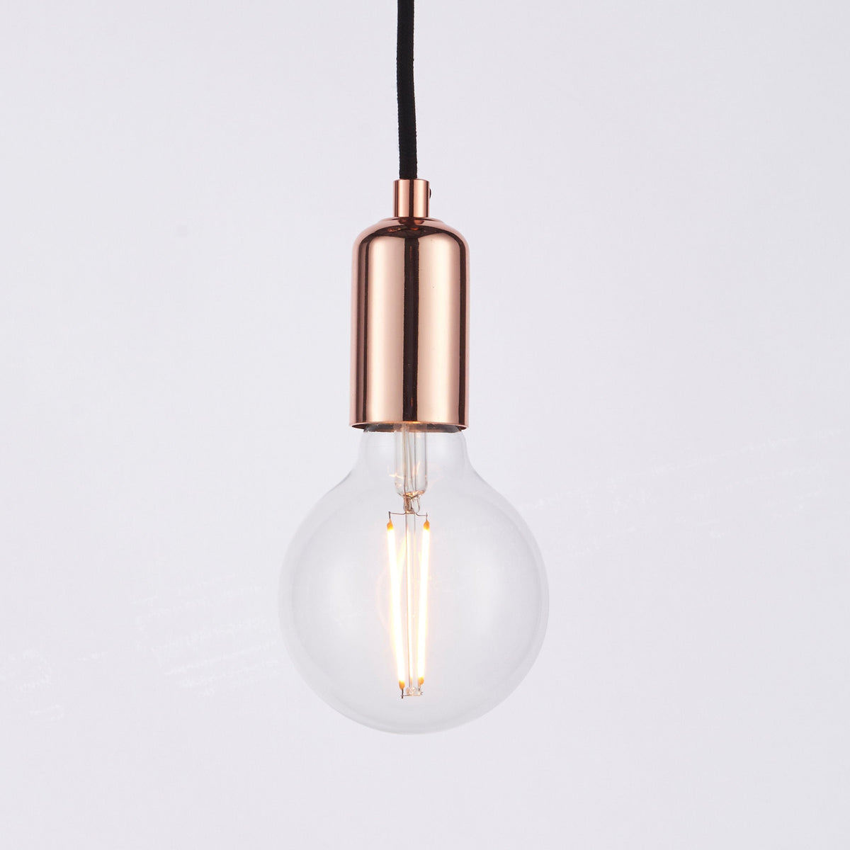 Gwennap 6 Cluster Pendant Light Copper.