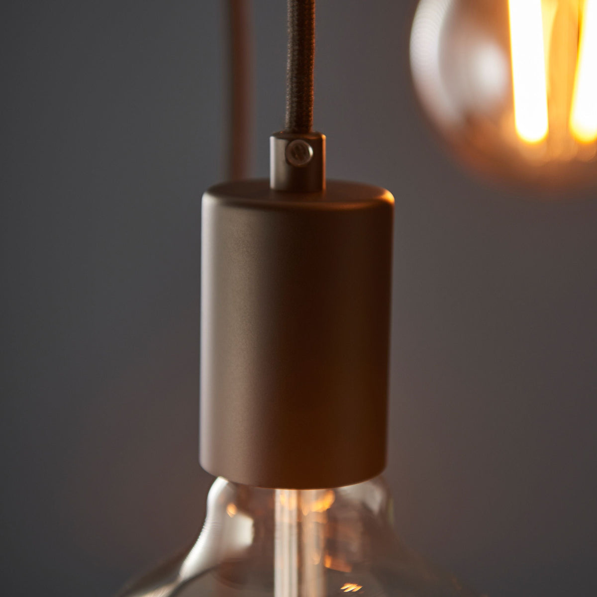 Gwennap 6 Pendant Light Matt Black.