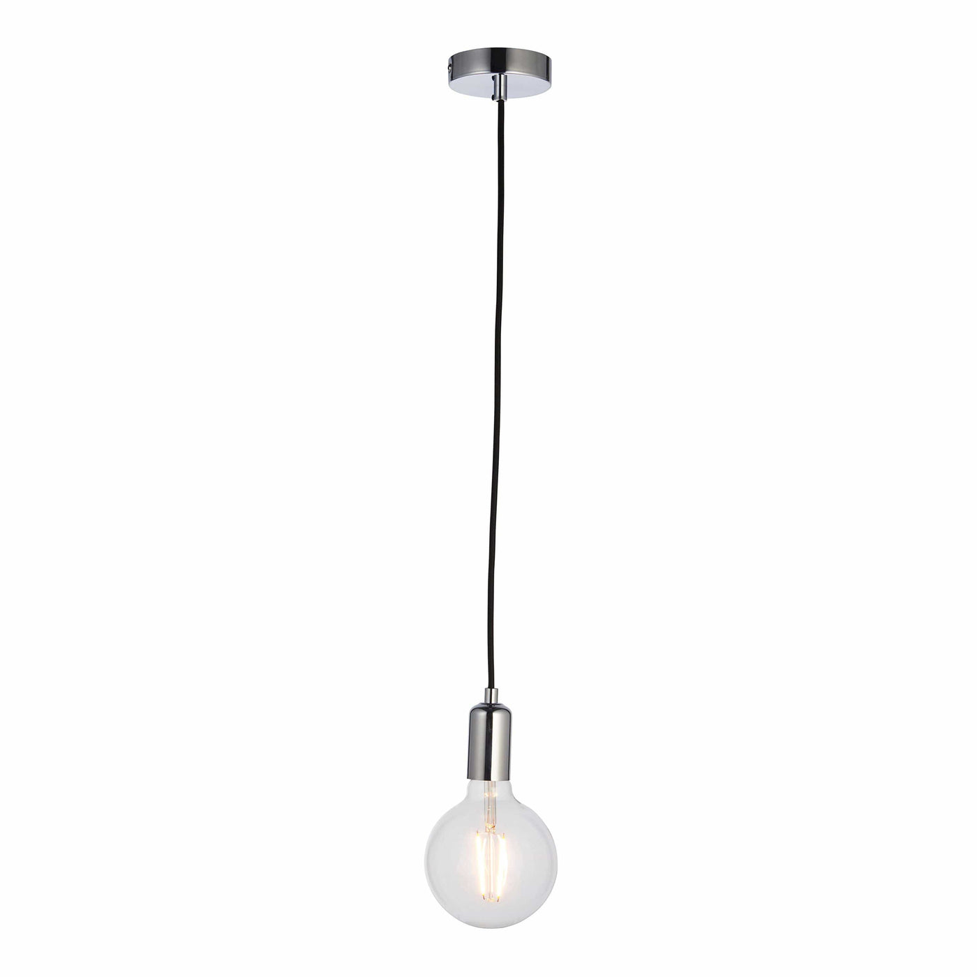 Bodhi Lighting Gwennap Pendant Light Chrome House of Isabella UK