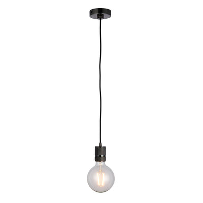 Bodhi Lighting Headless Pendant Light Black Chrome House of Isabella UK