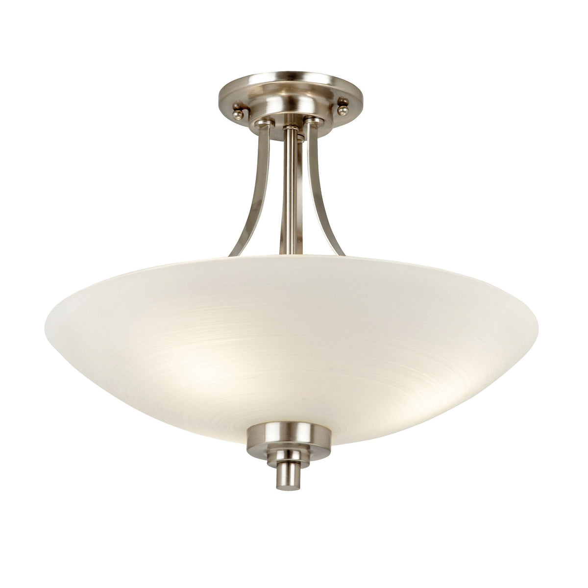 Hicks Ceiling Lamp Satin Chrome.