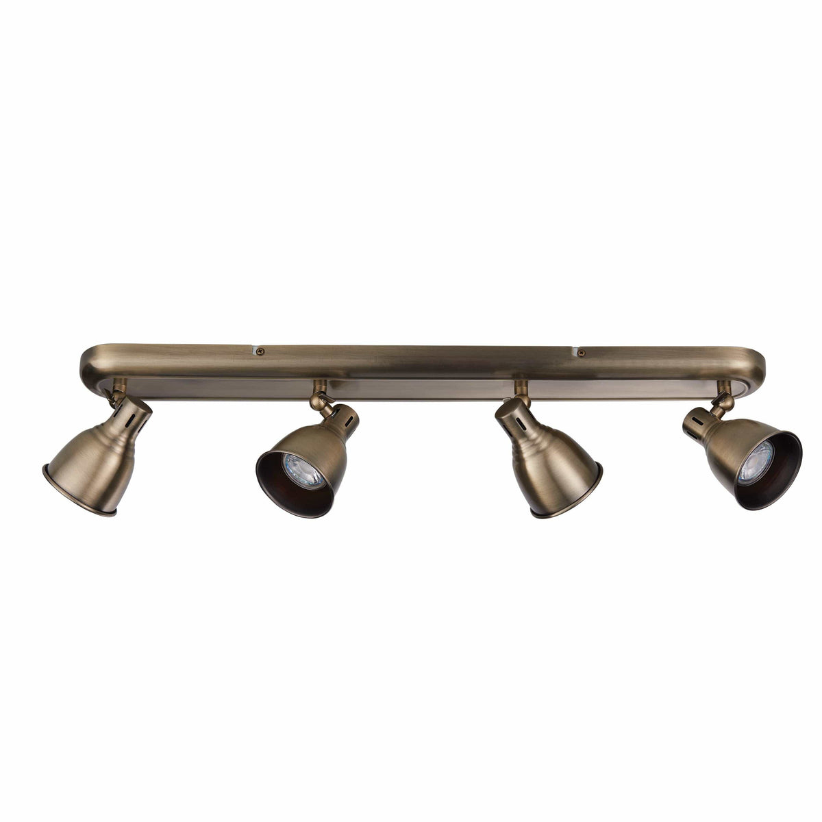 Highbridge 4 Ceiling Light Antique Brass.