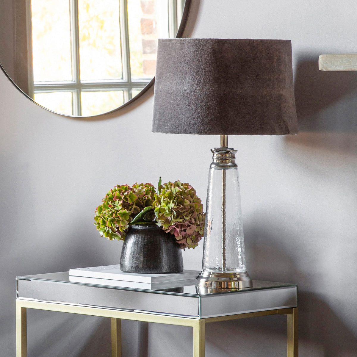 Hilltop Table Lamp Grey.