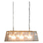 Clanville 3 Pendant Light Antique Brass.