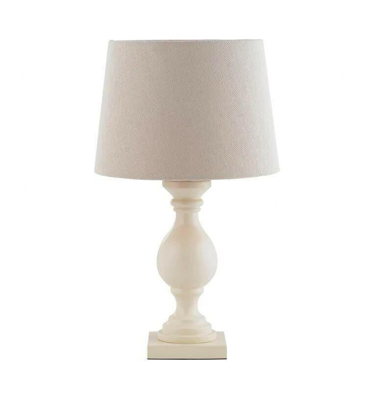 Darshill Table Lamp Ivory.