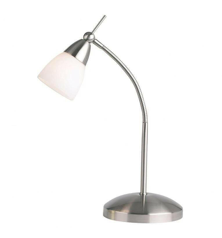 Filgrave Table Lamp Satin Chrome.