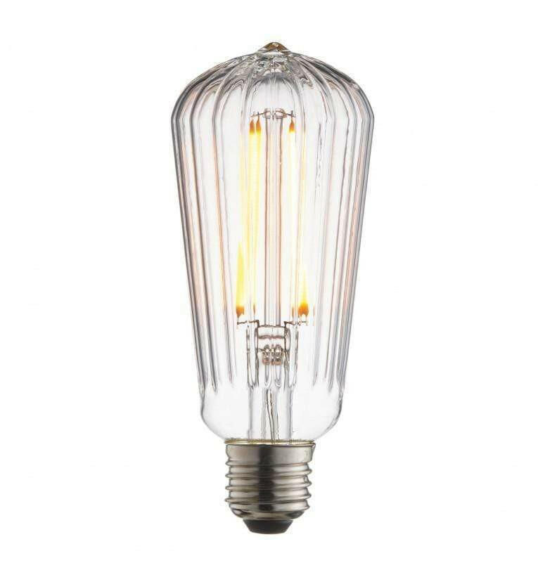 Forder Pear Bulb Clear Glass.