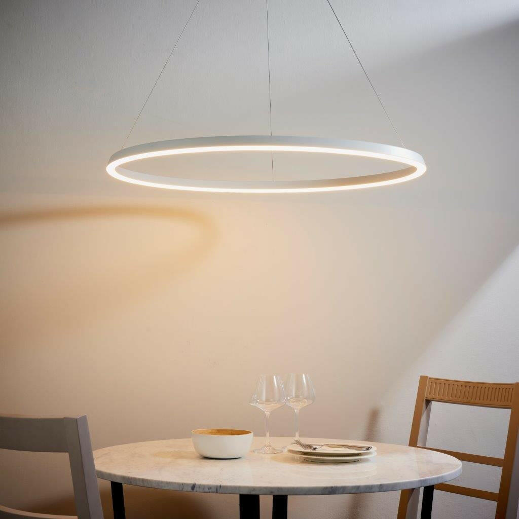 Grisdale 1 Pendant Light White.