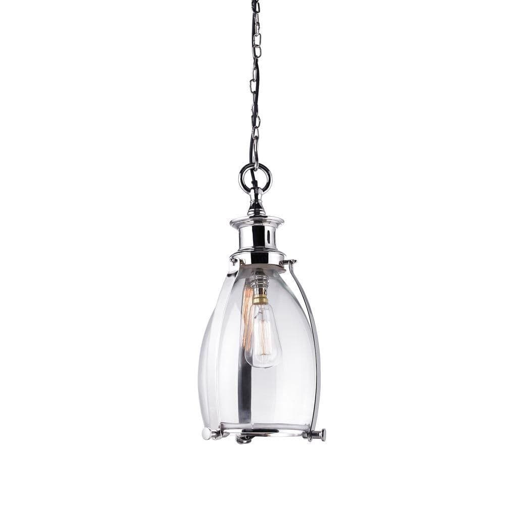 Bodhi Lighting Storni Pendant Light Polished Nickel Small House of Isabella UK