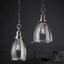 Gunnislake Pendant Light Polished Nickel Small.