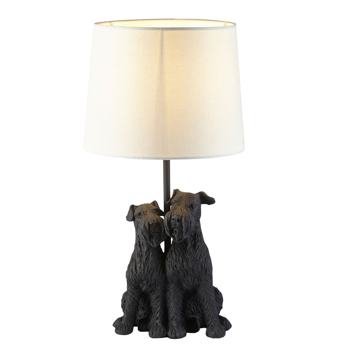 Westie 1 Table Lamp Black.