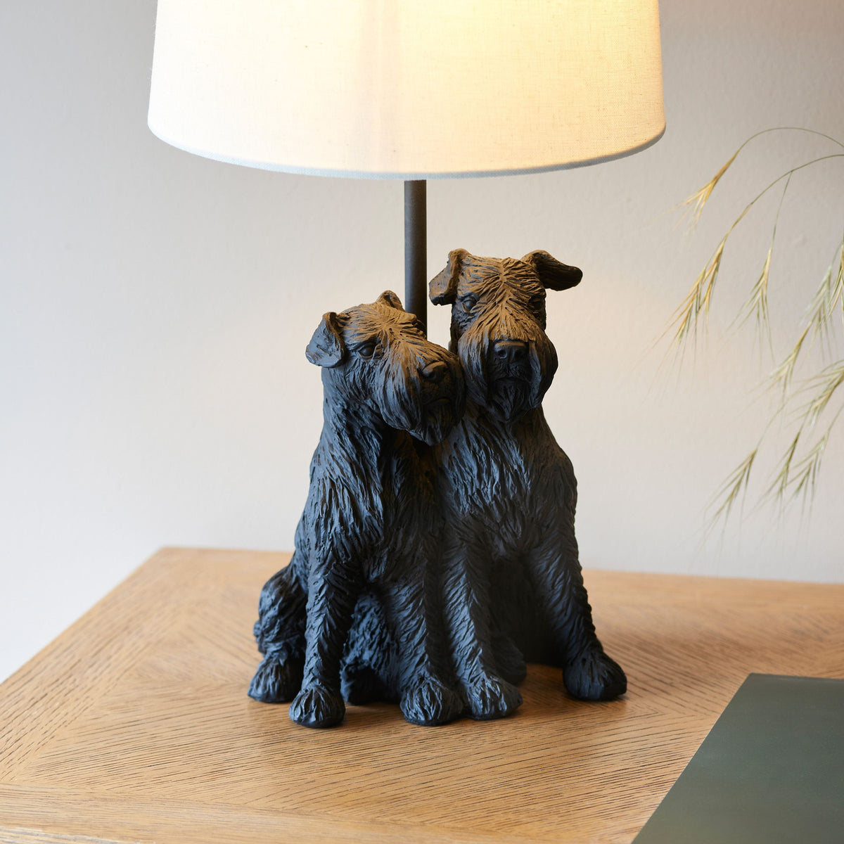 Westie 1 Table Lamp Black.