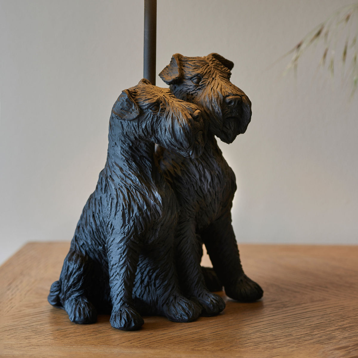 Westie 1 Table Lamp Black.