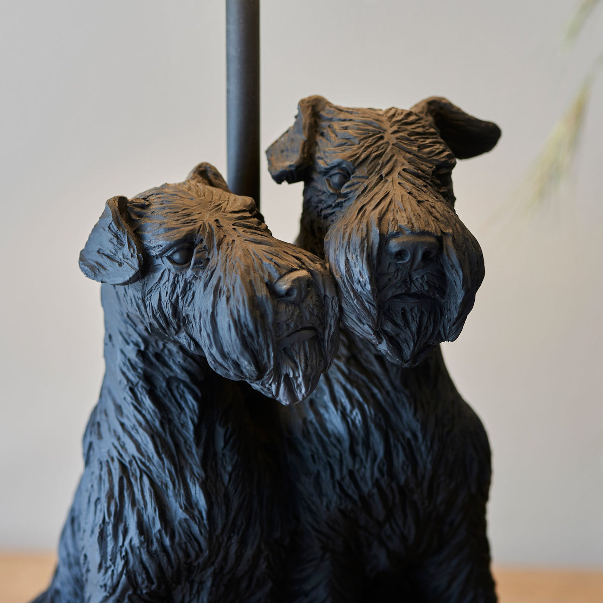 Westie 1 Table Lamp Black.