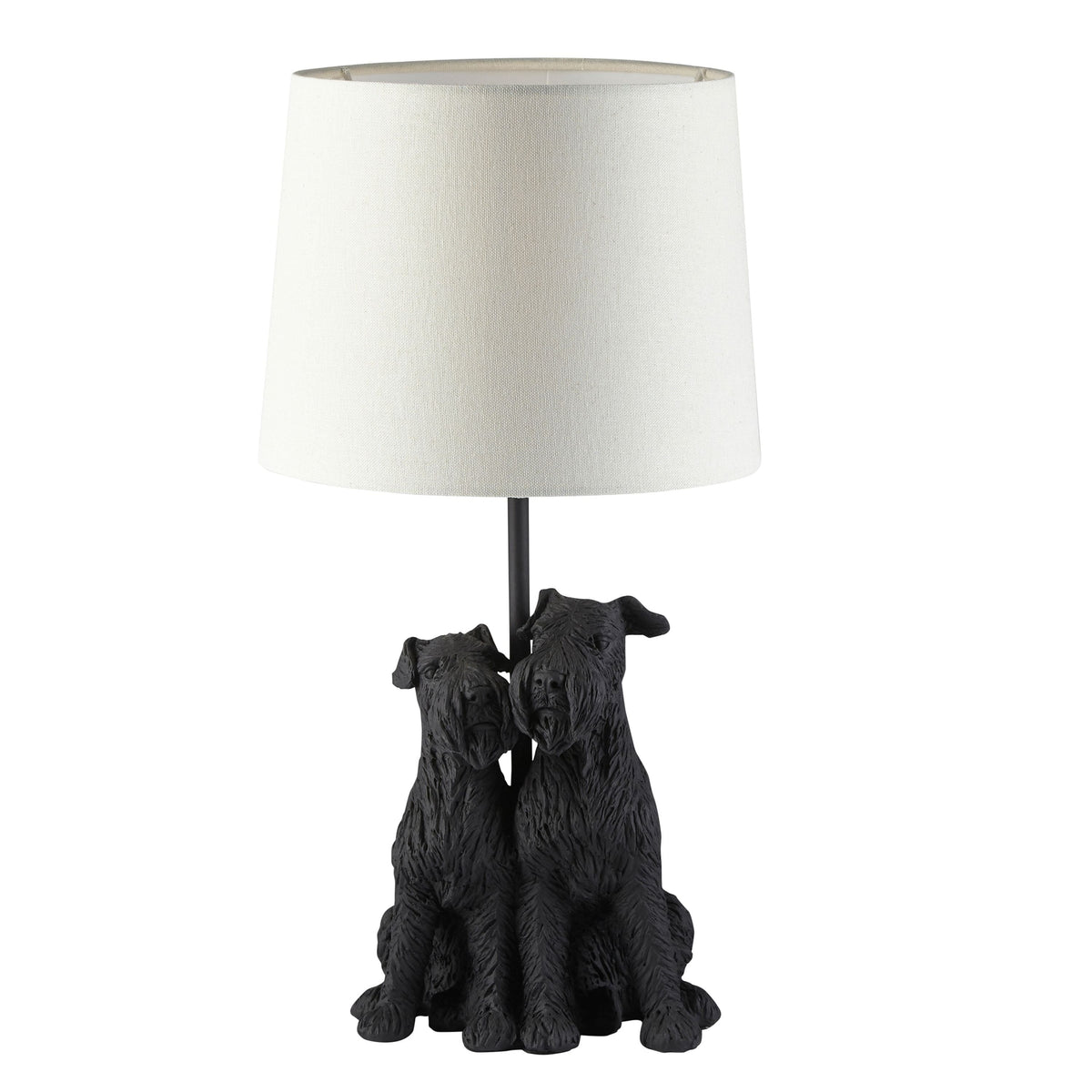 Westie 1 Table Lamp Black.