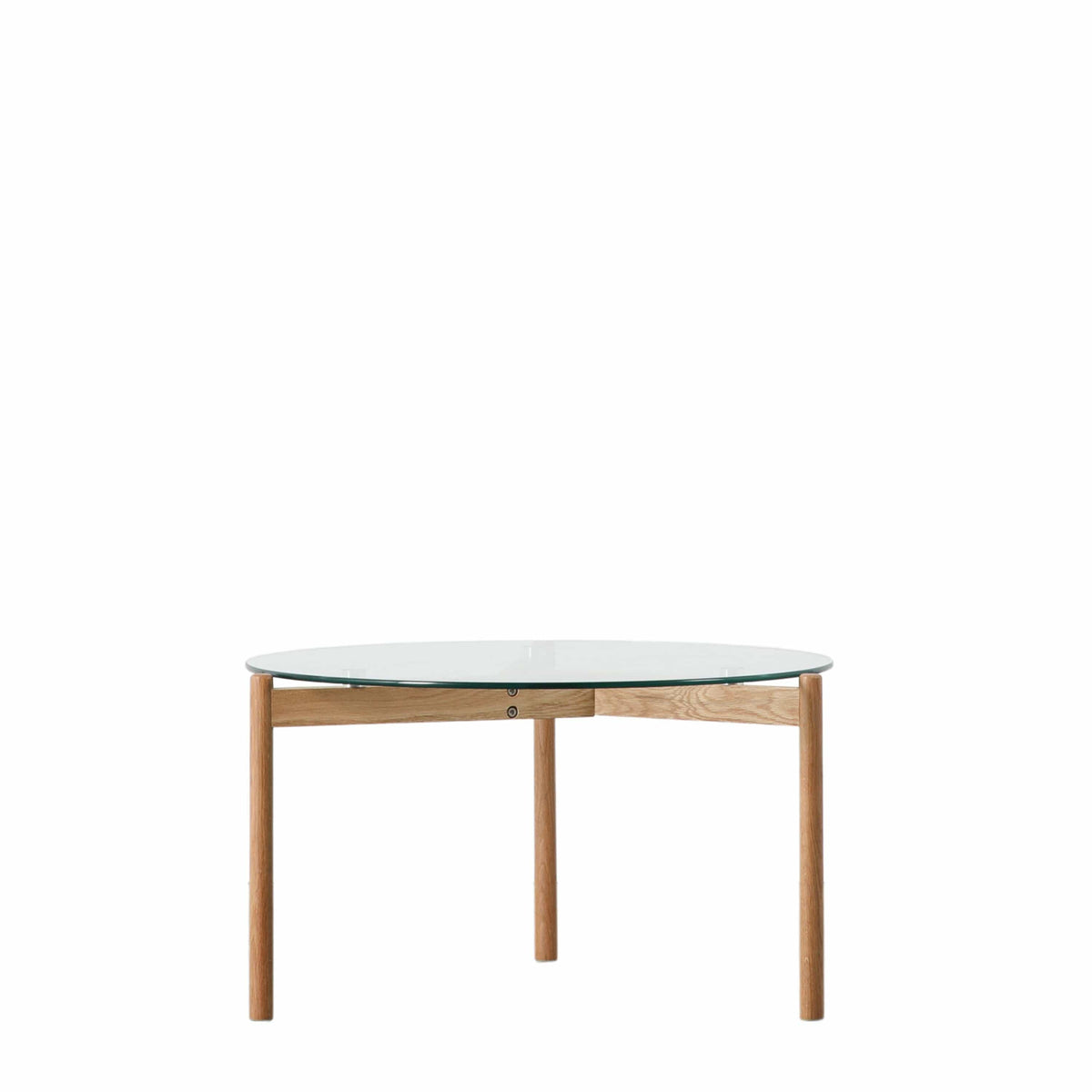 Drift Coffee Table Oak 700x700x400mm.