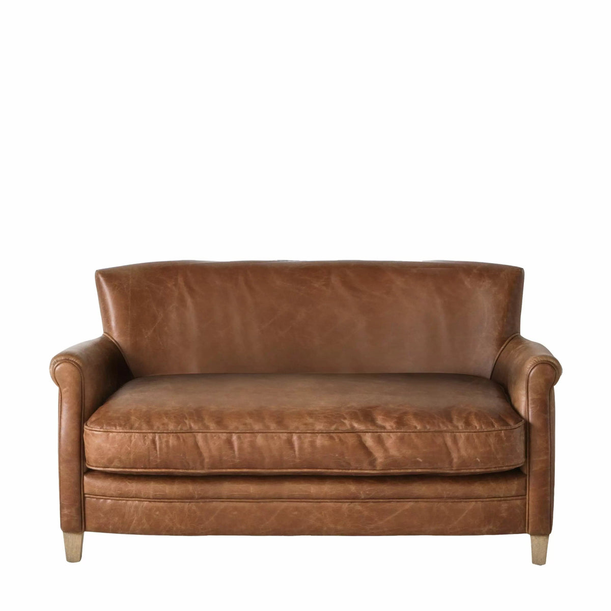 Dufftown  Sofa Vintage Brown Leather.