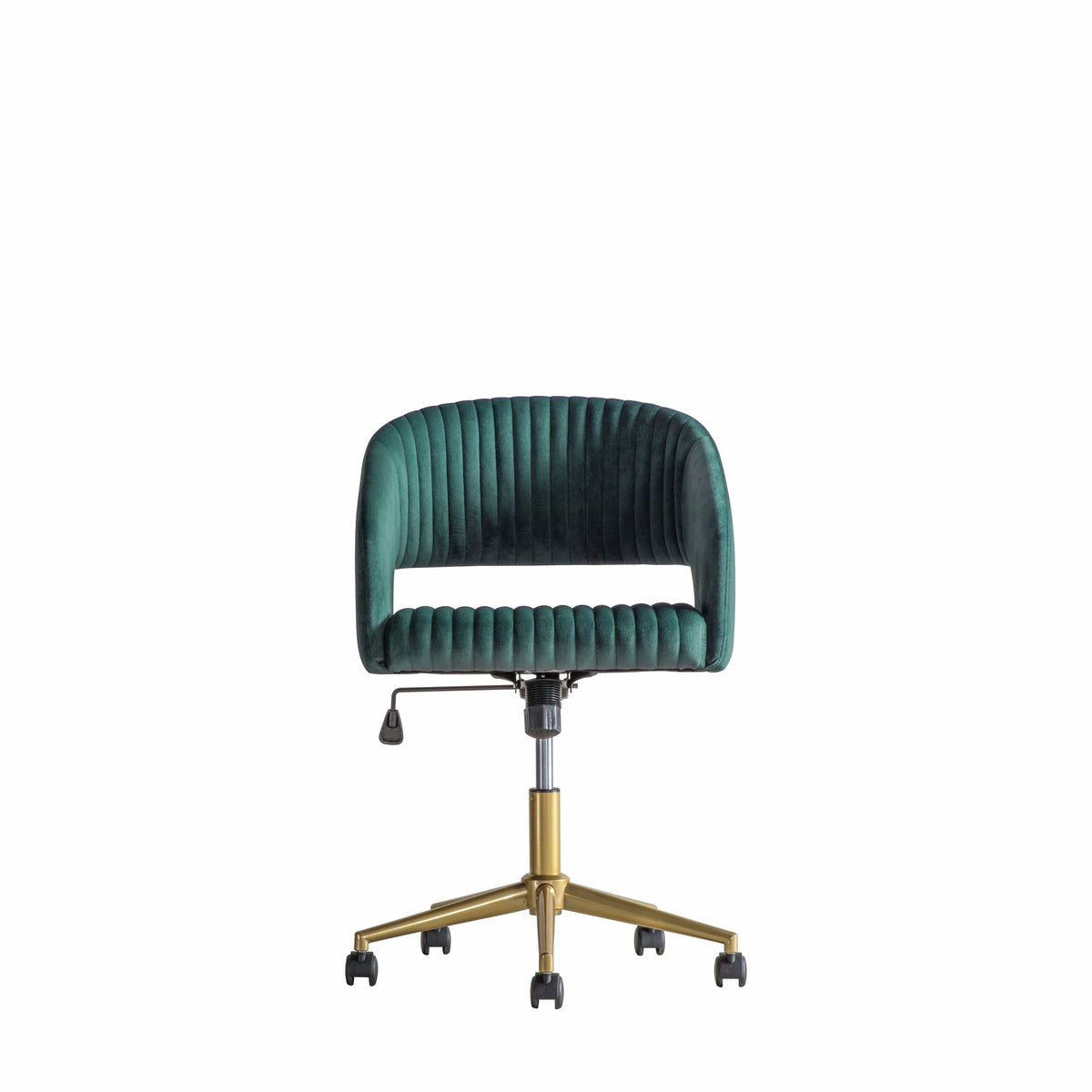 Dunball Swivel Chair Green Velvet.