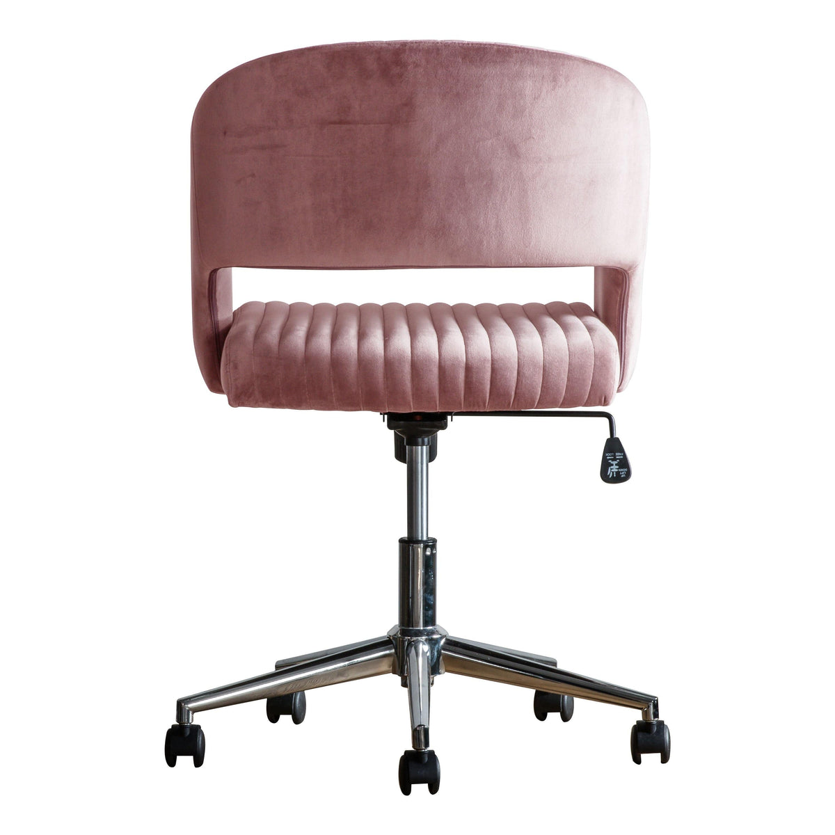 Dunball Swivel Chair Pink Velvet.