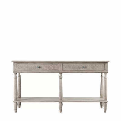 Bodhi Living Dunbar 2 Drawer Console Table House of Isabella UK