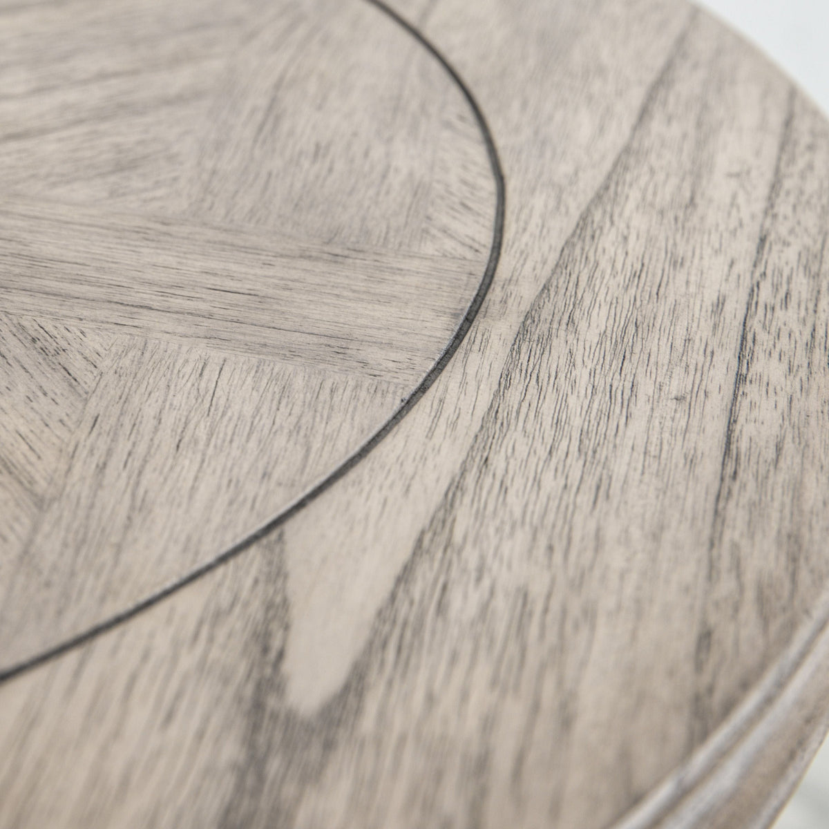 Dunbar Round 1 Drawer Side Table.