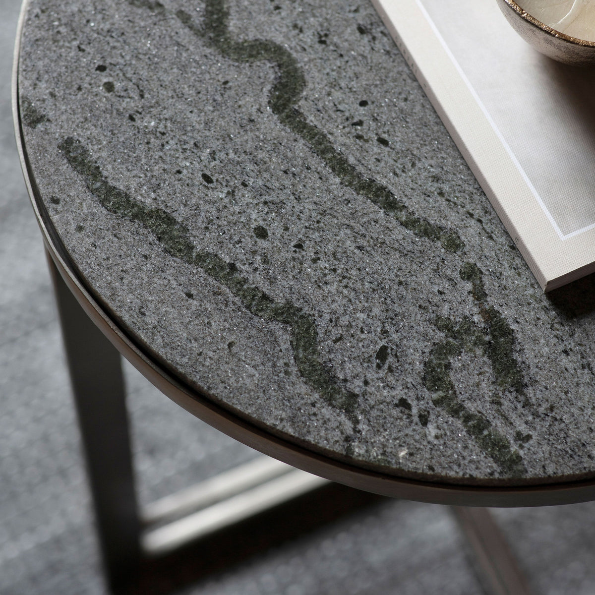 Dunslea Side Table Silver.