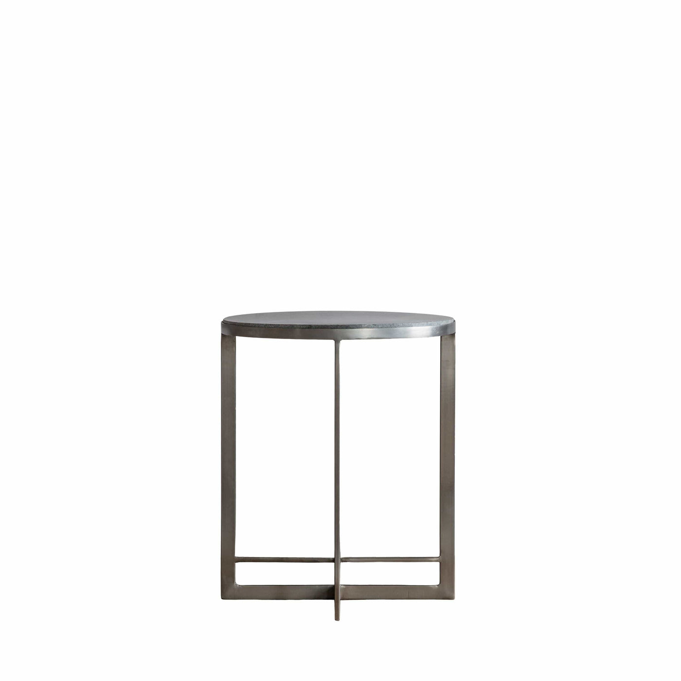 Bodhi Living Dunslea Side Table Silver House of Isabella UK