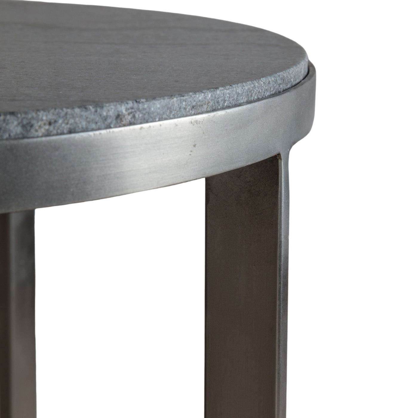 Bodhi Living Dunslea Side Table Silver House of Isabella UK