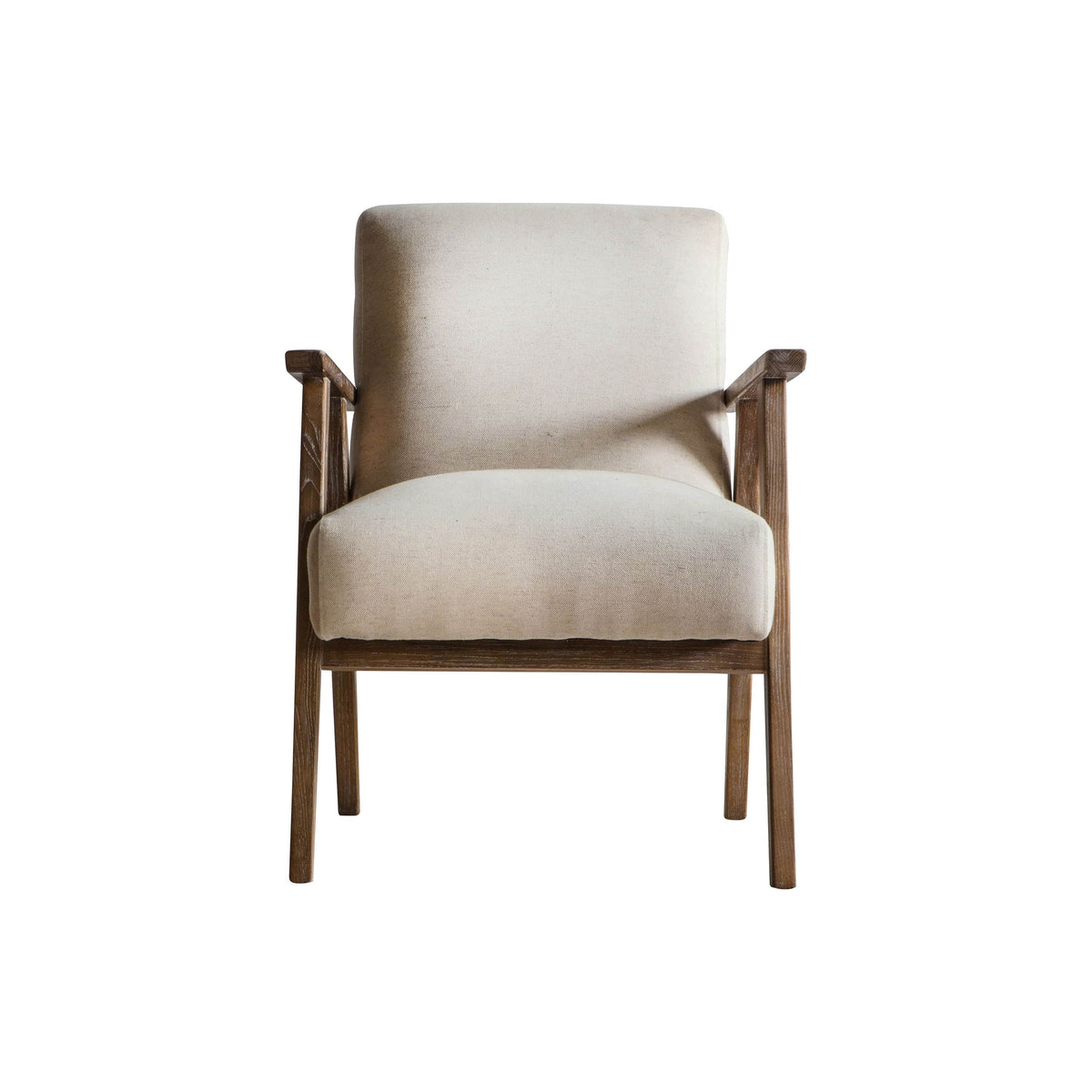Dysart Armchair Natural Linen.