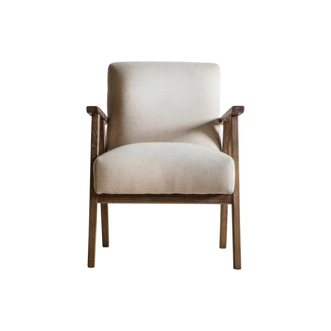 Bodhi Living Dysart Armchair Natural Linen House of Isabella UK