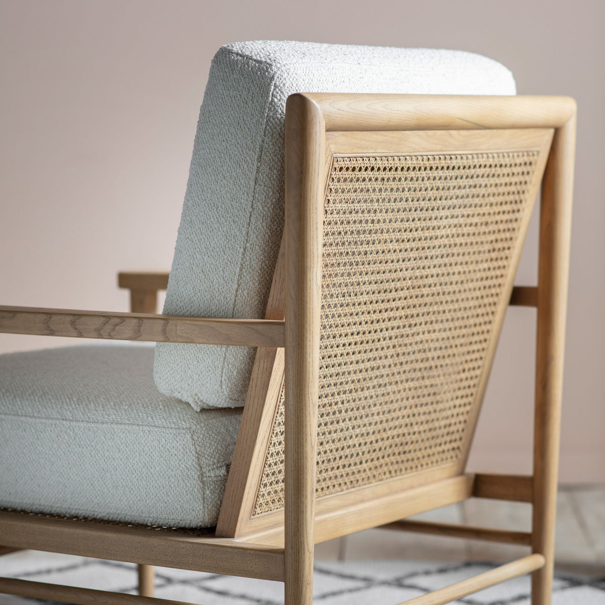 Eahyde Armchair Cream.