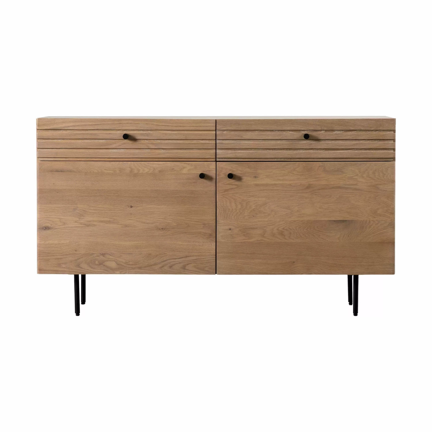 Bodhi Living Ealing 2 Drawer 2 Door Sideboard House of Isabella UK