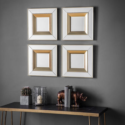 Bodhi Living Erney Mirror Square (4pk) House of Isabella UK