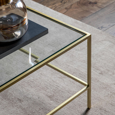 Bodhi Living Furze Coffee Table Champagne House of Isabella UK