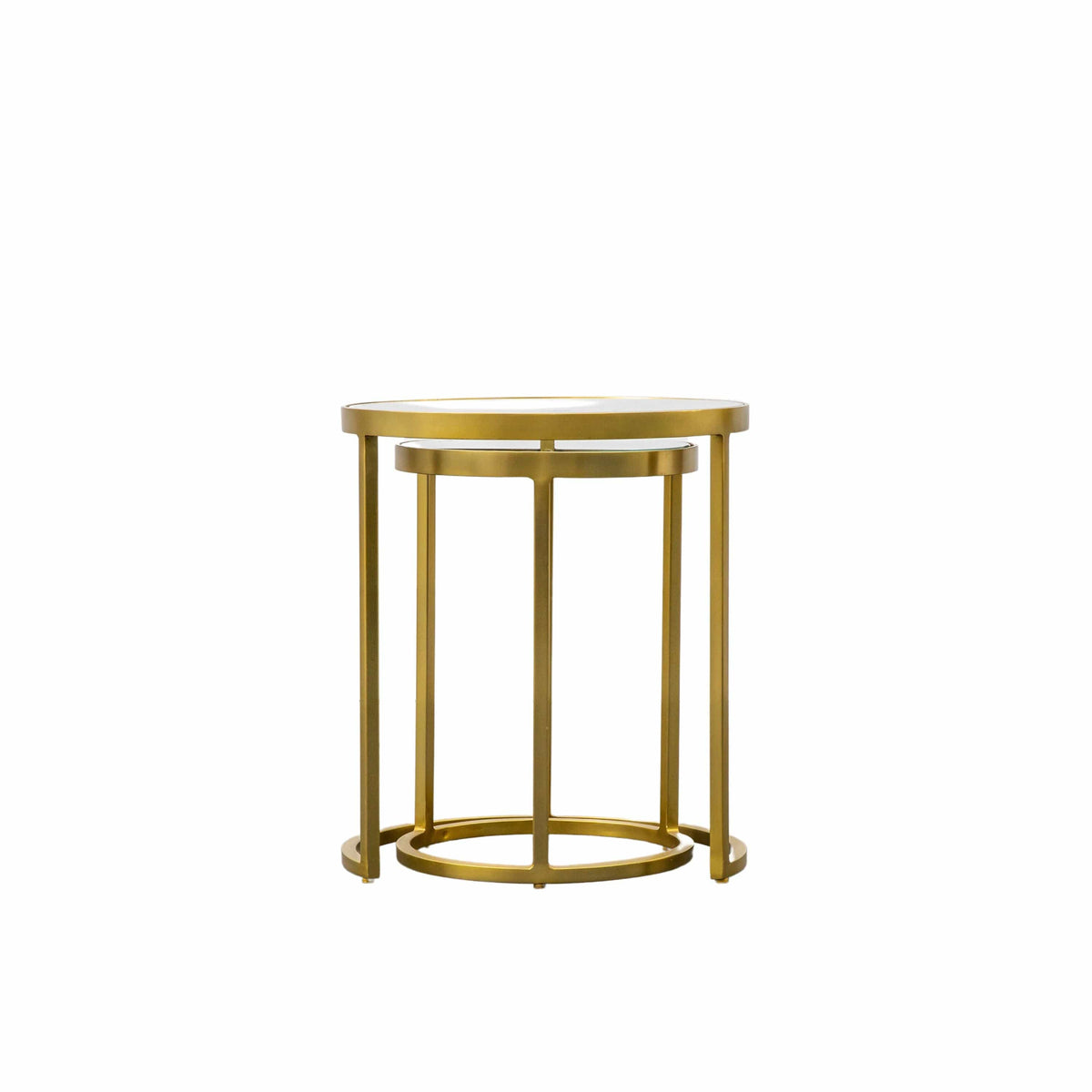 Gaitsgill Nest of Two Tables Gold.