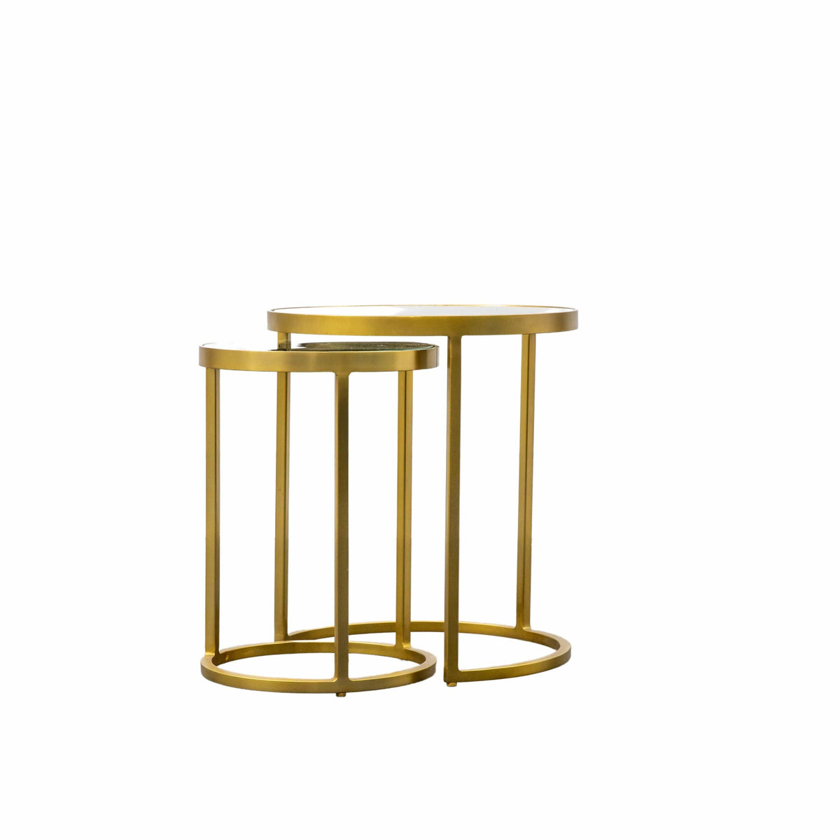 Gaitsgill Nest of Two Tables Gold.