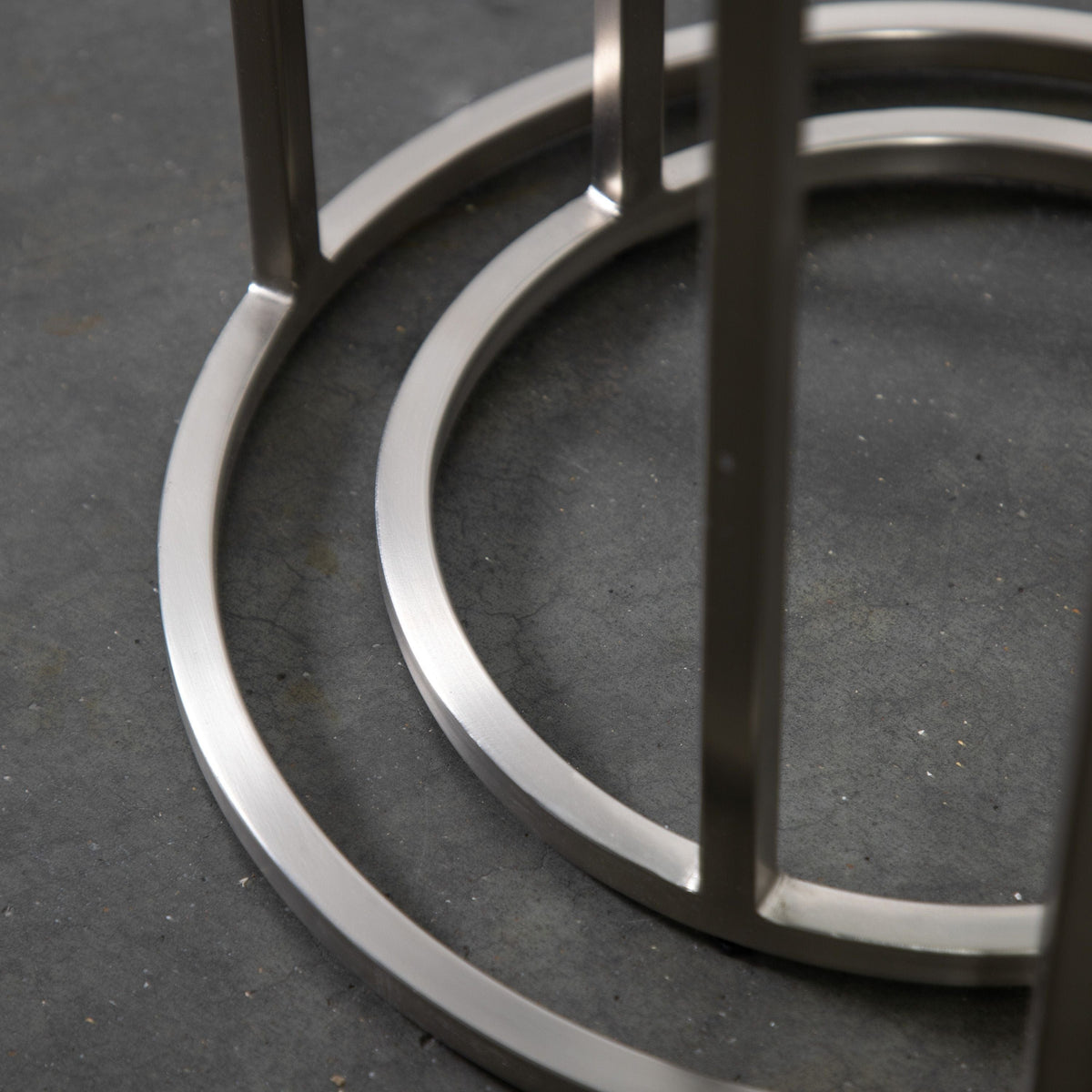 Gaitsgill Nest of Two Tables Silver.