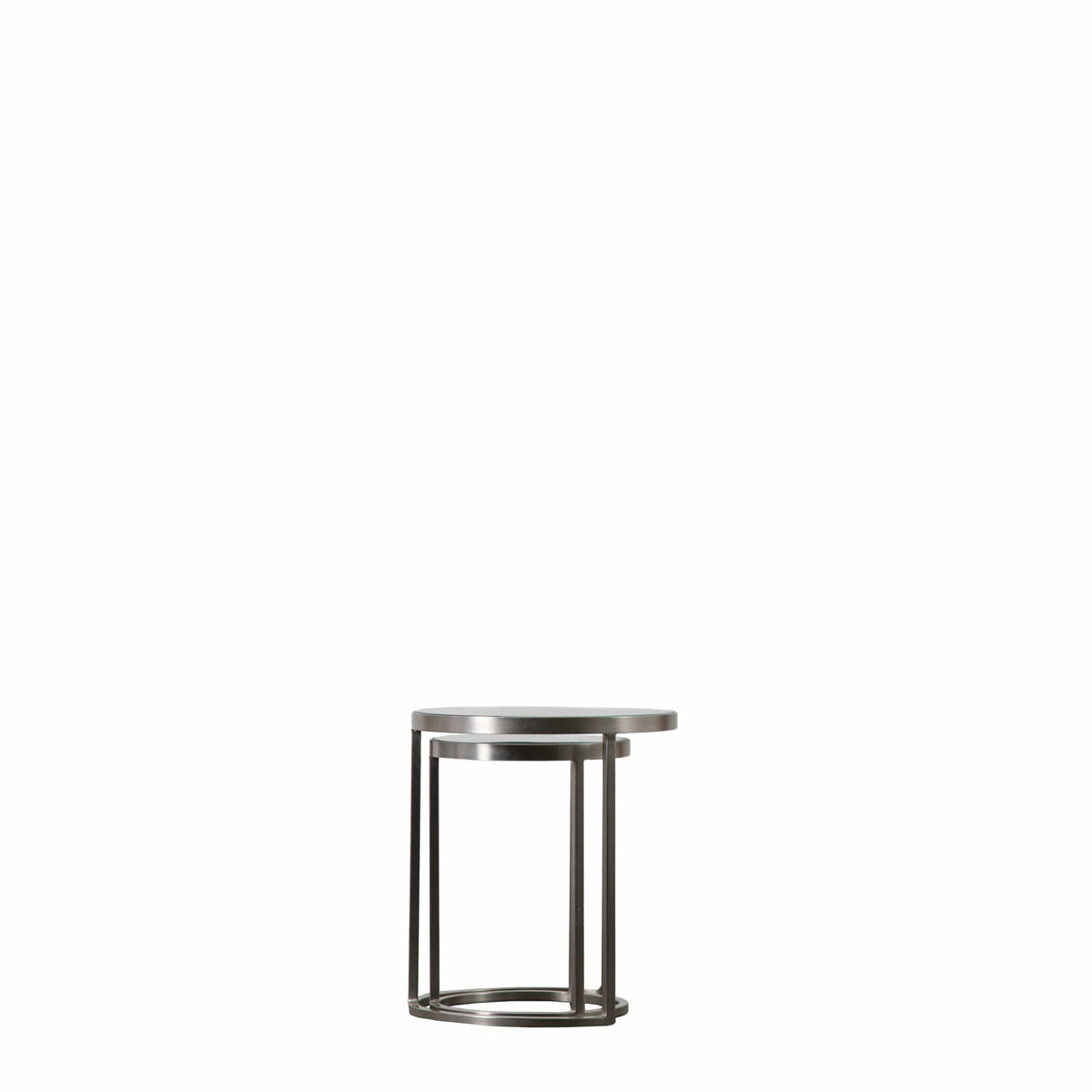 Gaitsgill Nest of Two Tables Silver.