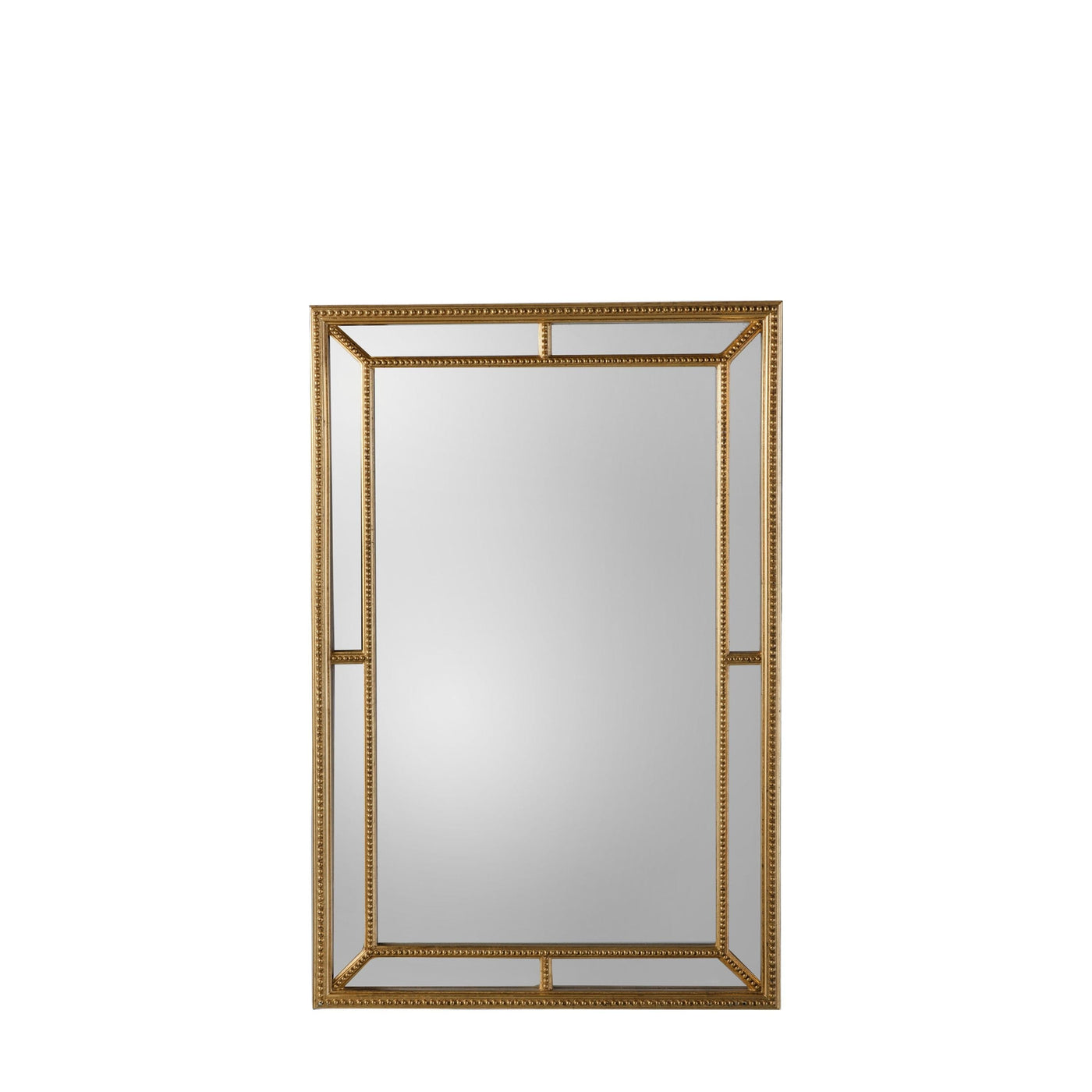 Bodhi Living Grangemouth Rectangle Mirror Gold House of Isabella UK