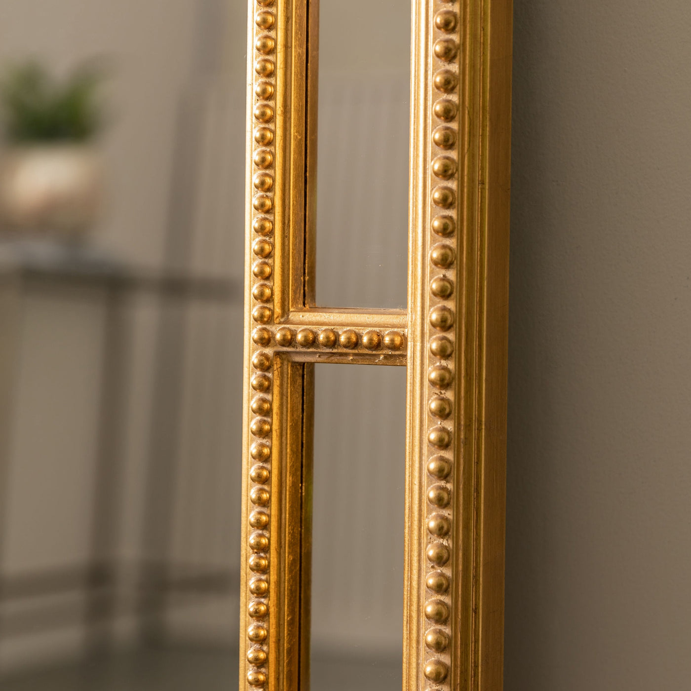 Bodhi Living Grangemouth Rectangle Mirror Gold House of Isabella UK