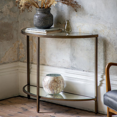 Bodhi Living Hadley Console Table - Bronze House of Isabella UK