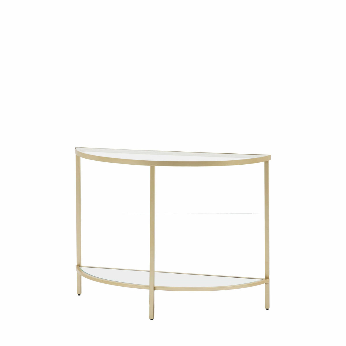 Castlederg Console Table - Champagne.