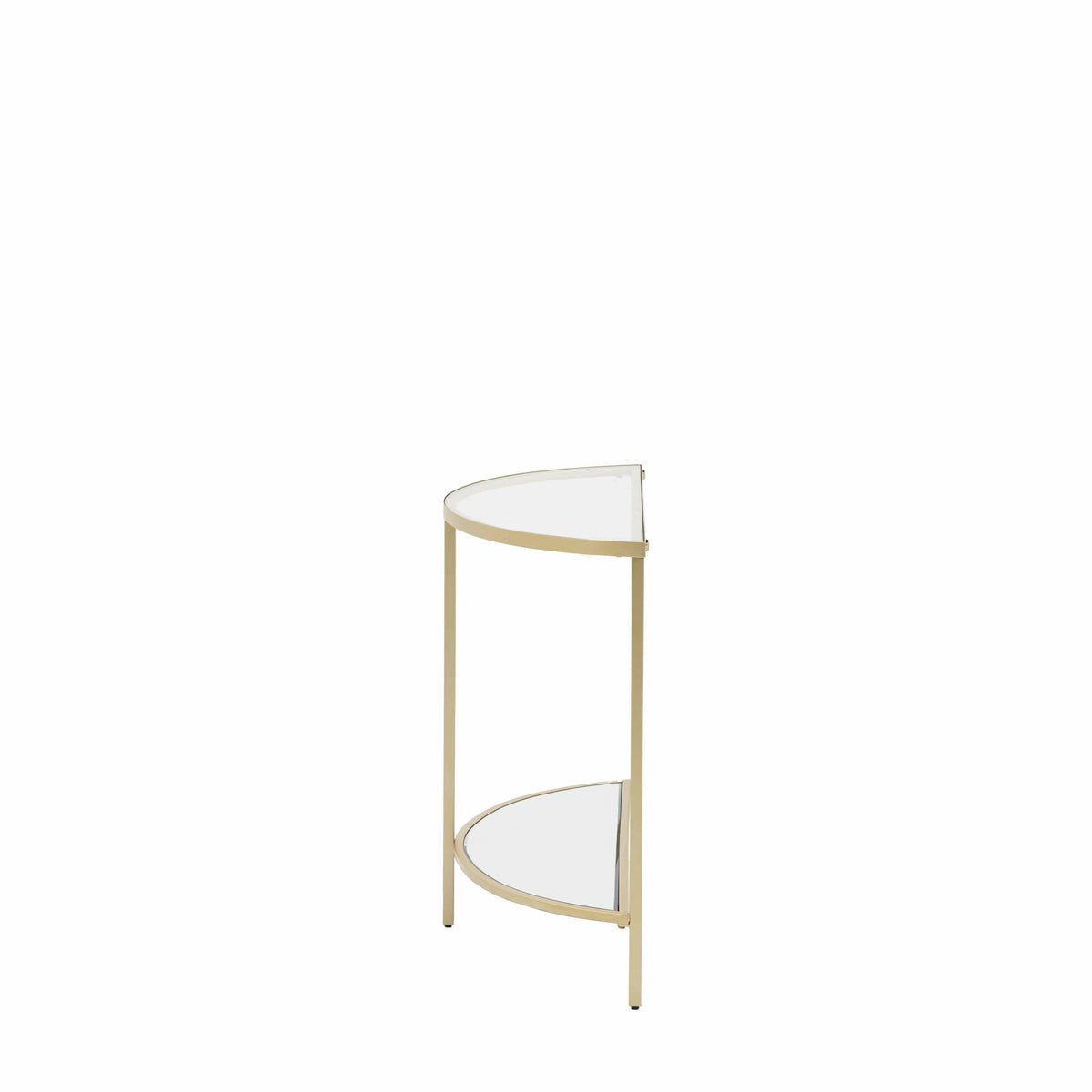Castlederg Console Table - Champagne.